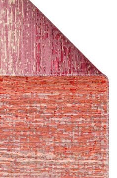 Eko Halı Kutnu Çift Taraflı Kilim KTN 01 Terra Pink