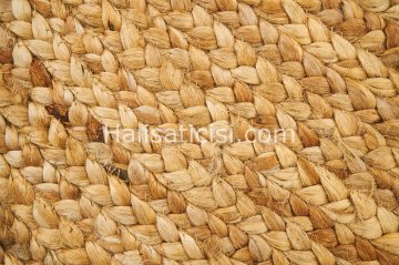 Dolce Vita Halı Albero Gold Oval Jüt Halı