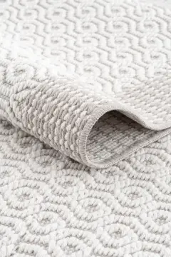 Koza Halı Nomad İskandinav Halı A2418B Krem Vizon