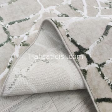 Melida Halı Lova Özel Ebat 4584A YEŞİL