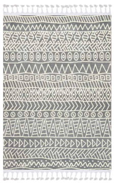 Toprak Halı Utopia 5693 Gri Beyaz 160X230