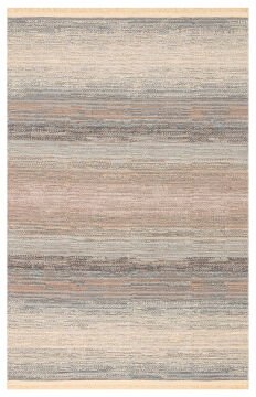 Eko Halı Kutnu Çift Taraflı Kilim KTN 03 Beige Blue