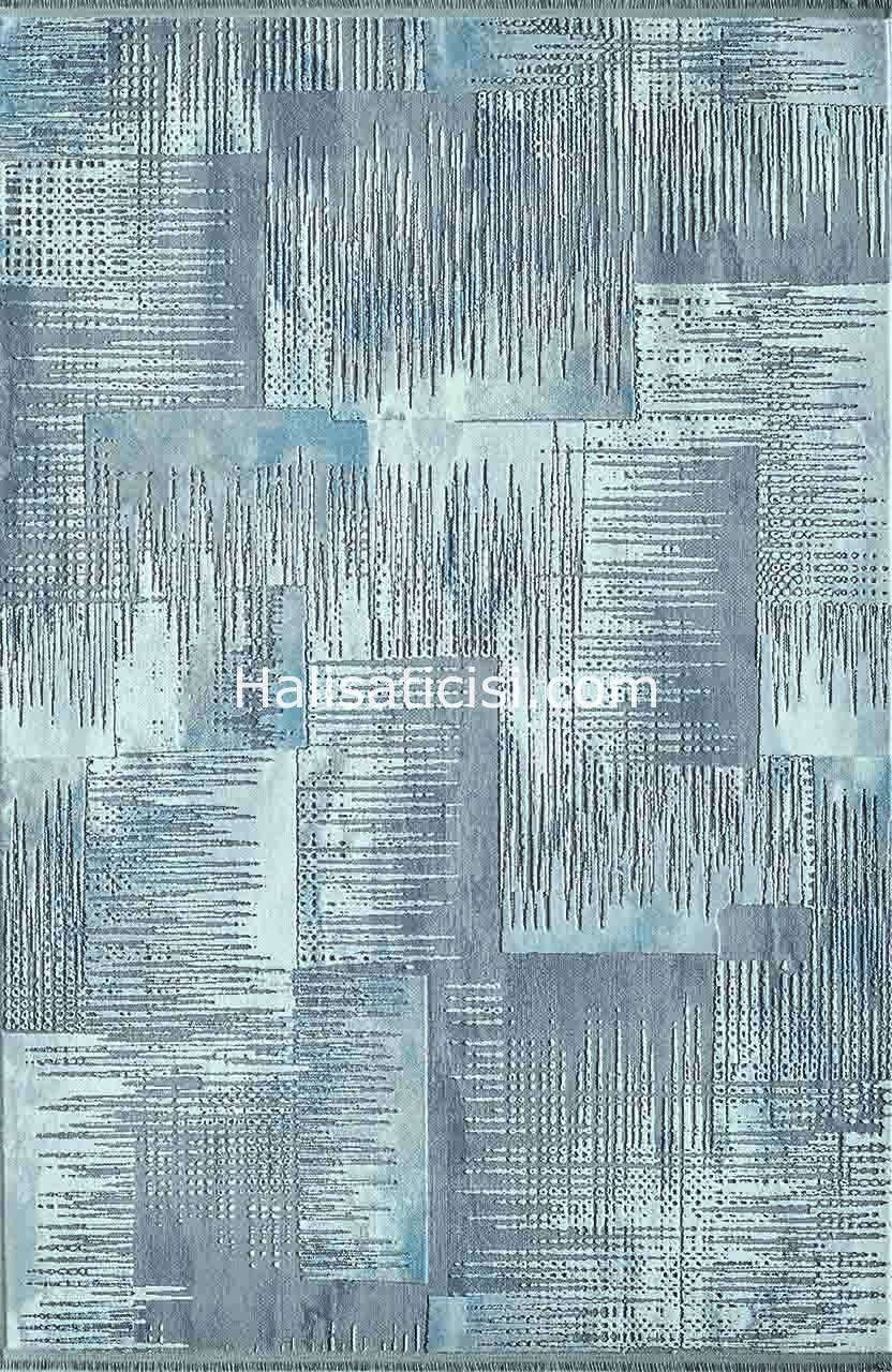 Artemis Halı Artex Özel Ebatlı Kesme Halı  09150A Gri Mavi 100 cm