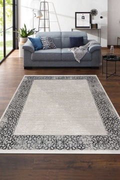 Festival Halı Motto Modern Gri Oda Halısı M2007A