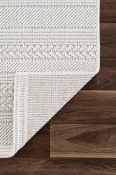 Koza Halı Nomad İskandinav Halı A2542A Krem