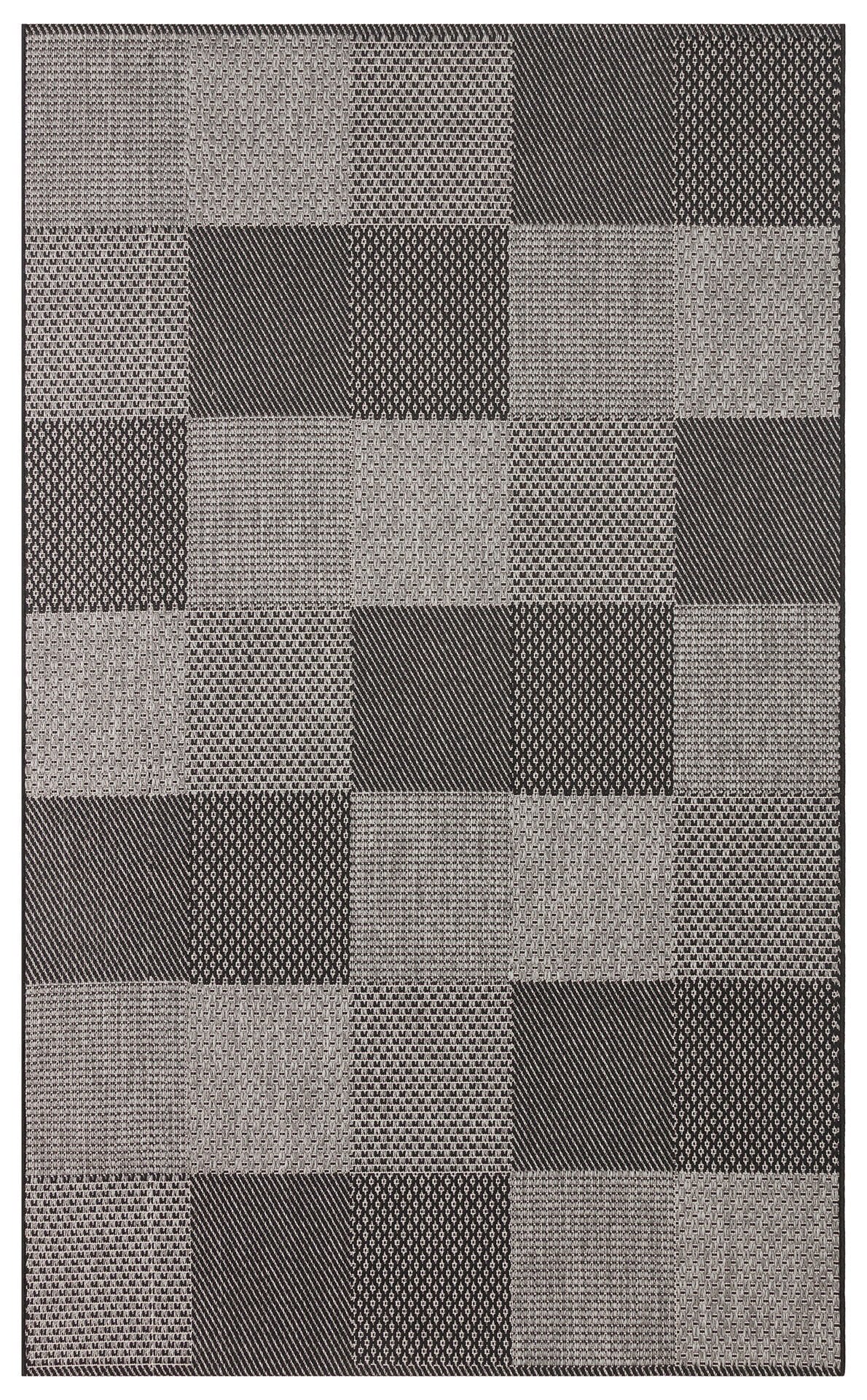 Eko Halı Mono Sisal MNO 01 Dark Grey