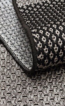 Eko Halı Mono Sisal MNO 01 Dark Grey
