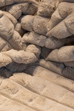 Apex Halı Linio Peluş Halı 7003 Bej