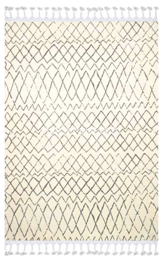 Toprak Halı Utopia 5692 Beyaz Gri