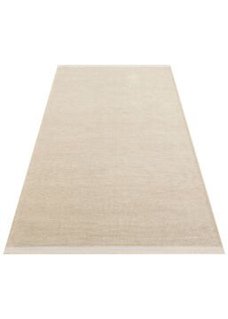 Eko Halı Liza Kaymaz Tabanlı, Yıkanabilir Anti Alerjik Kilim LIZ 01 Beige