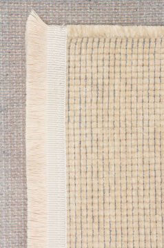 Eko Halı Liza Kaymaz Tabanlı, Yıkanabilir Anti Alerjik Kilim LIZ 01 Beige