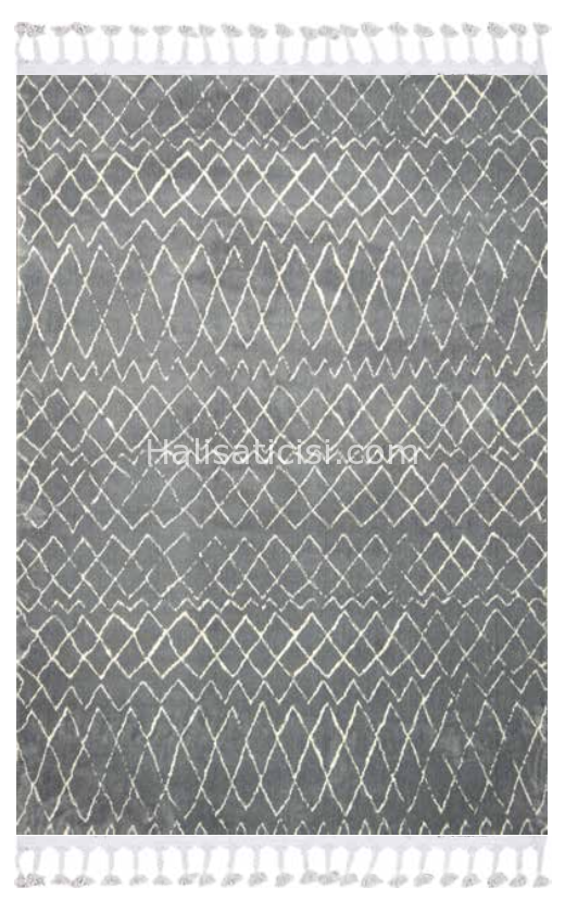 Toprak Halı Utopia 5692 Gri Beyaz