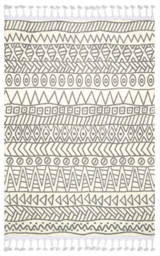 Toprak Halı Utopia 5693 Beyaz Gri