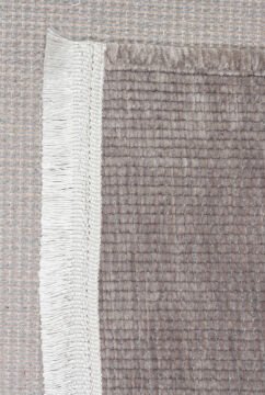 Eko Halı Liza Kaymaz Tabanlı Yıkanabilir Anti Alerjik Kilim LIZ 01 Grey