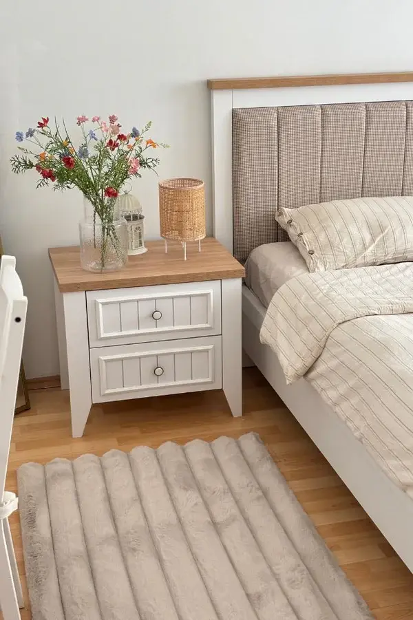 Apex Halı Linio Peluş Halı 8053 Bej