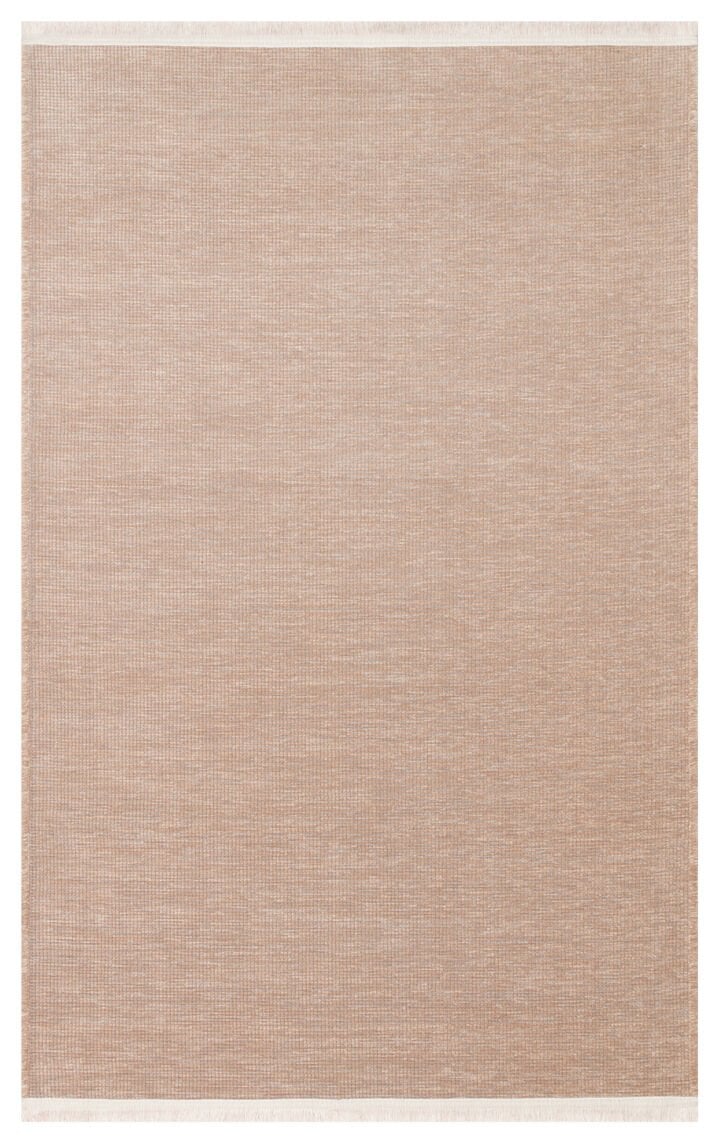 Eko Halı Liza Kaymaz Tabanlı Yıkanabilir Anti Alerjik Kilim LIZ 01 Vizon