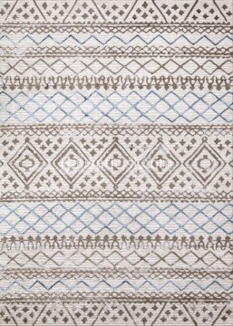 Atlantik Halı Alin 30041A - A.MAVİ KREM 100X200