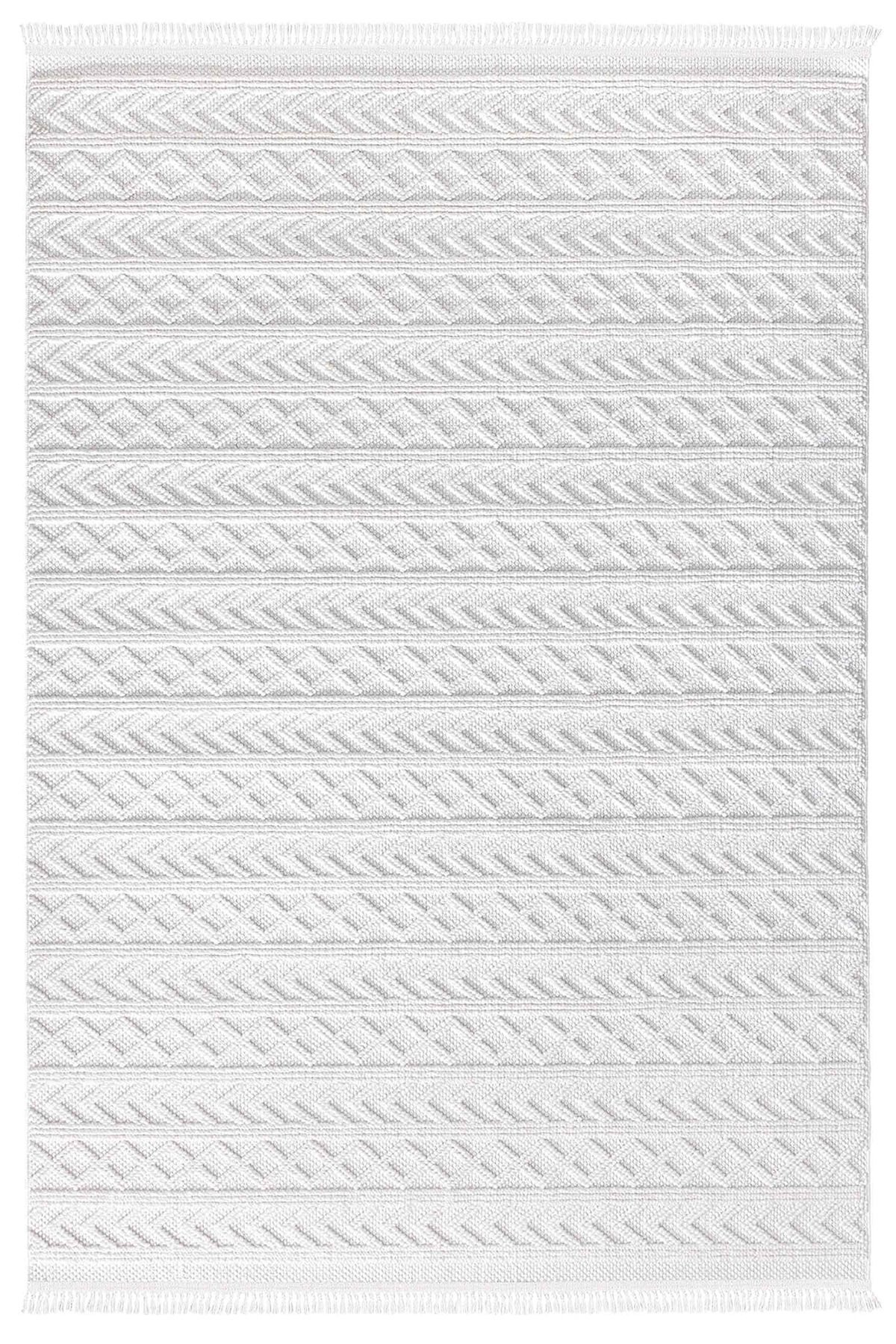 Koza Halı Mood Özel Ebat Kesme Halı 19210 Krem