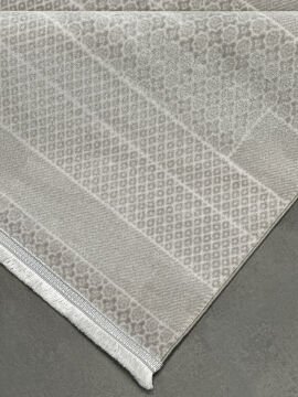Woolen Halı Diana Akrilik Halı 4655 GRİ