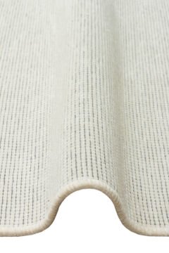 Eko Halı Liza Kaymaz Tabanlı Yıkanabilir Anti Alerjik Kilim LIZ 01 White