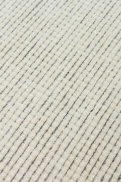 Eko Halı Liza Kaymaz Tabanlı Yıkanabilir Anti Alerjik Kilim LIZ 01 White