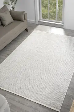 Seyran Halı Step Bukle Halı 360 Krem Bej