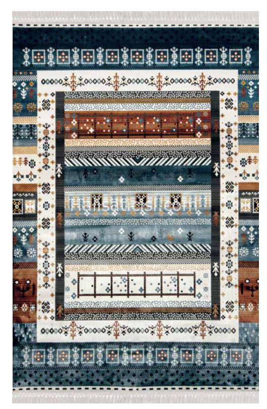 Toprak Halı Lara 9373 Multi 100X200