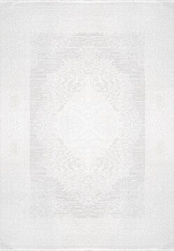 Bahariye Halı Simge SM01 BEYAZ