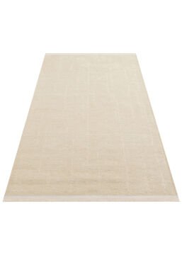 Eko Halı Liza Kaymaz Tabanlı Yıkanabilir Anti Alerjik Kilim LIZ 02 Beige