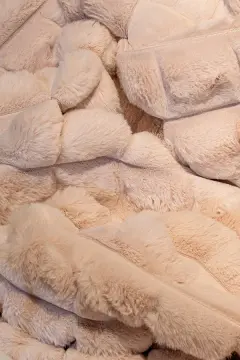 Apex Halı Linio Peluş Halı 8054 Pudra