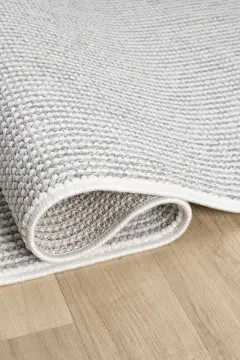 Seyran Halı Step Bukle Halı 360 Krem Gri