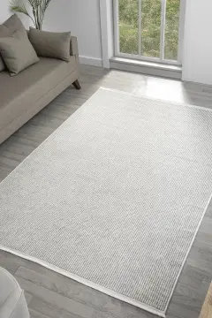 Seyran Halı Step Bukle Halı 360 Krem Gri