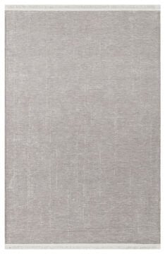 Eko Halı Liza Kaymaz Tabanlı Yıkanabilir Anti Alerjik Kilim LIZ 02 Grey