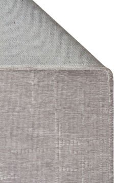 Eko Halı Liza Kaymaz Tabanlı Yıkanabilir Anti Alerjik Kilim LIZ 02 Grey