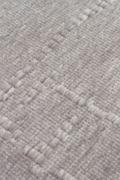 Eko Halı Liza Kaymaz Tabanlı Yıkanabilir Anti Alerjik Kilim LIZ 02 Grey